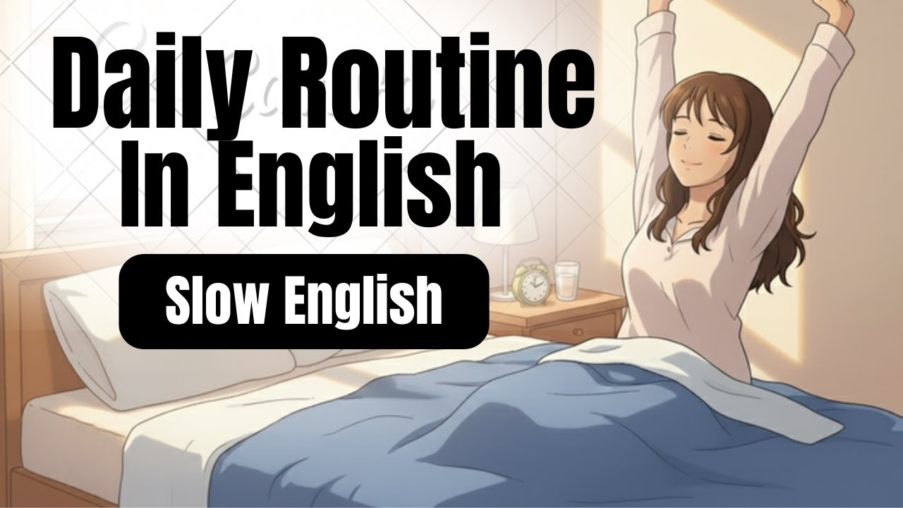 Daily Routine in English | Speak English Alone (Beginner Practice)