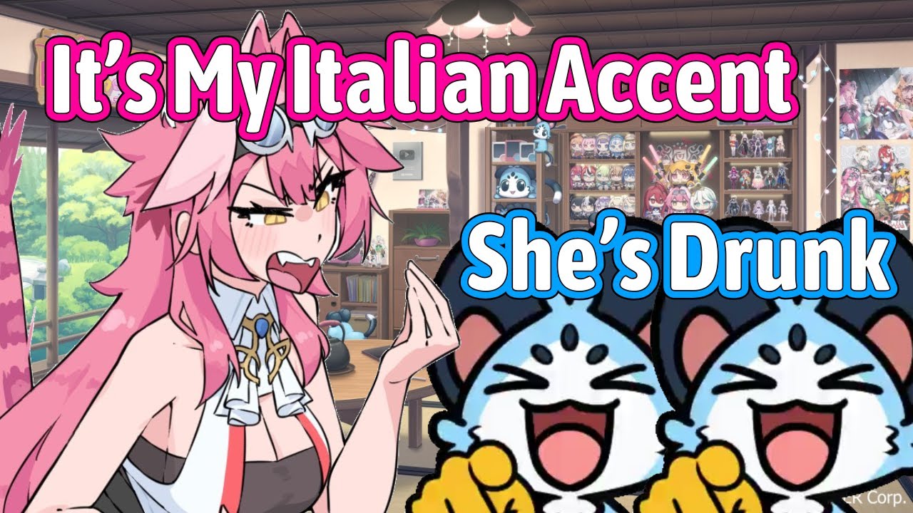 Chattini Reaction When Raora Mamma Thicken Her Italian Accent【Hololive EN】