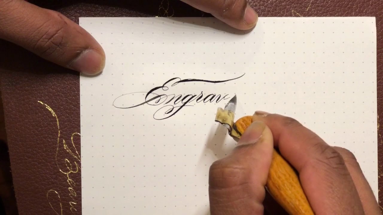 Engravers' Script