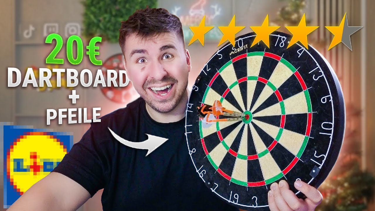 ICH TESTE DAS VIRALE DARTSET VON LIDL 🤯🔥 GUT ODER KANN DAS WEG? 🤔