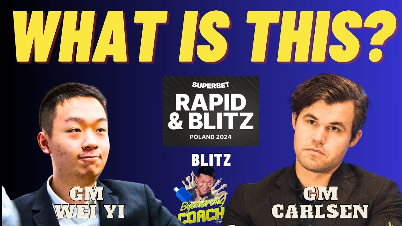 SOBRANG TENSE NG LABAN! GRABE KAHIWAGA! Wei Yi vs Carlsen! Superbet Poland