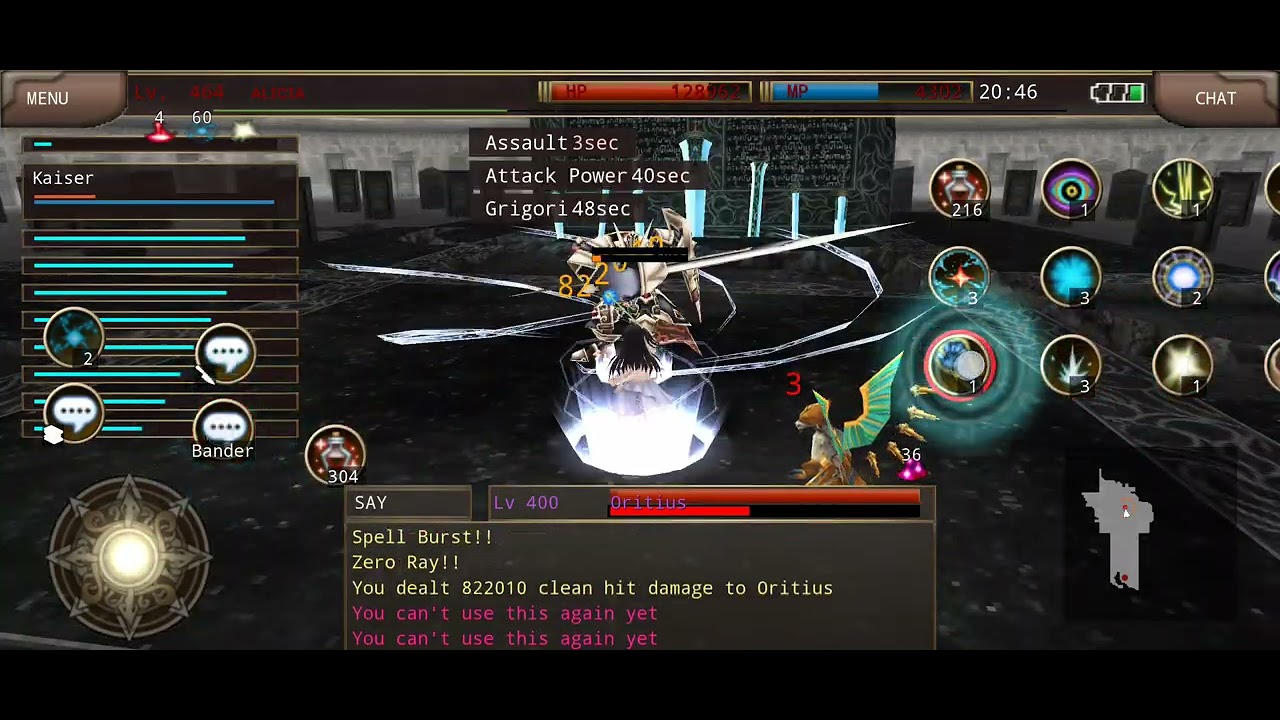 High Wizard Solo vs Oritius 400 (Daily Raid)
