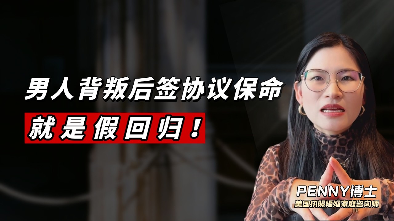 背叛后签协议保命，就是假回归！Signing Agreements After Betrayal Is Just Fake Return! Why?