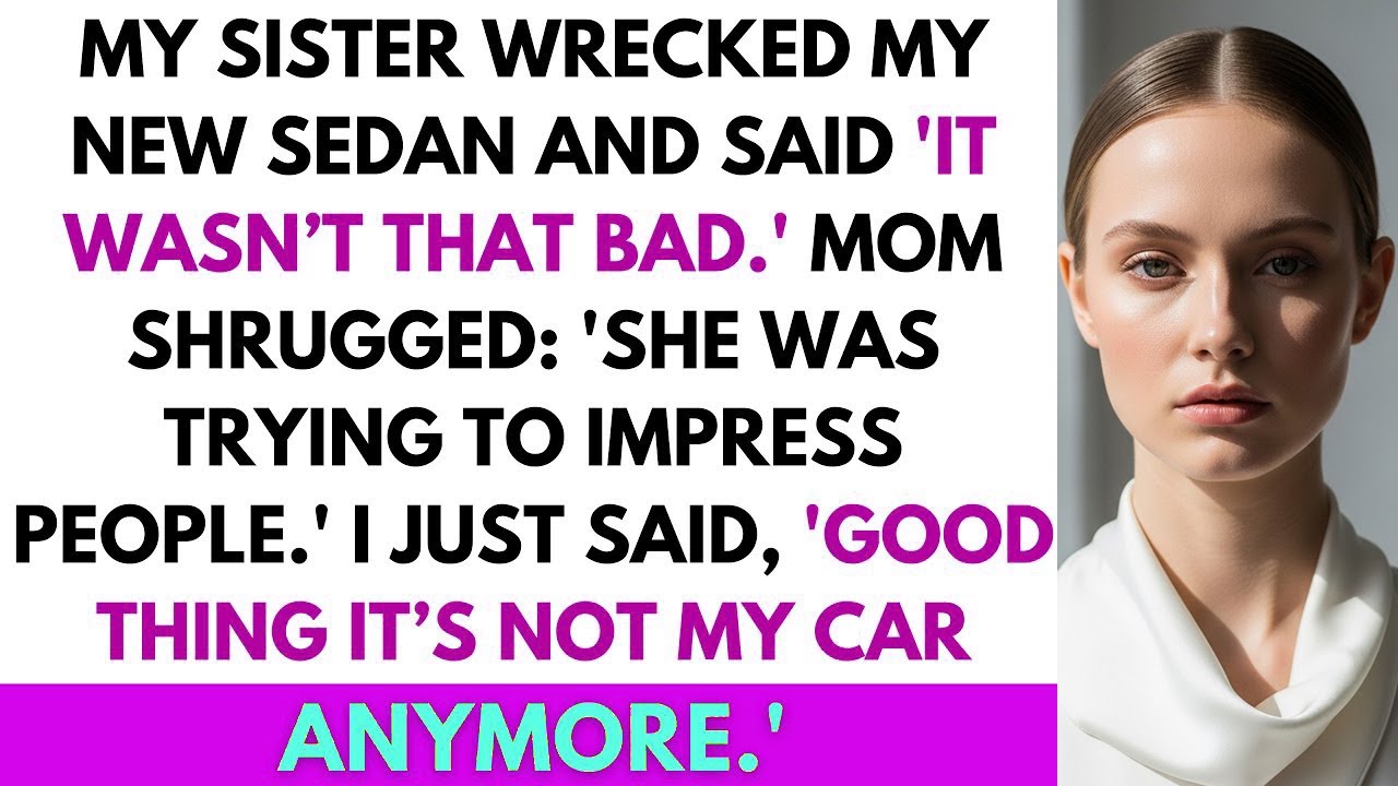 My Parents Handed My Sister The Keys To My New Sedan—They Didn’t Know I’d Signed It Away Legally