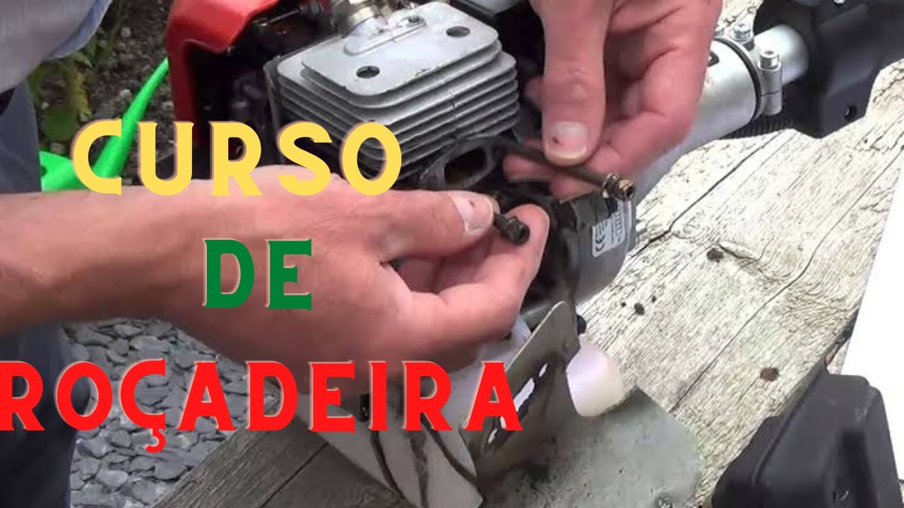 curso de roçadeiras serviço completo roçadeira husqvarna 226