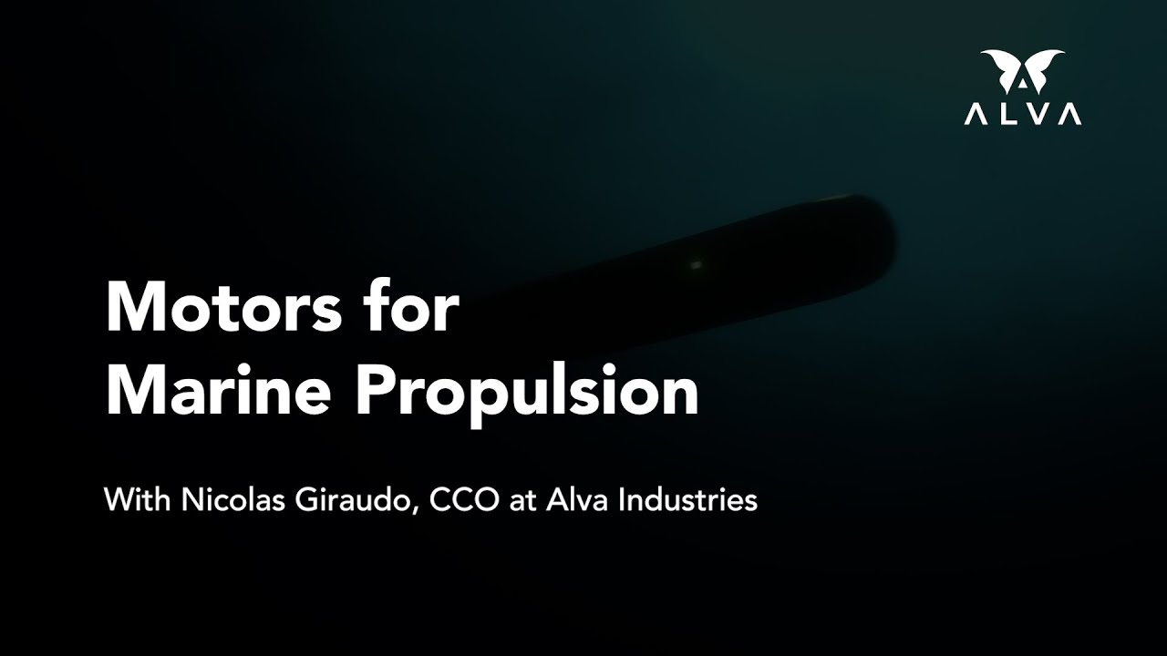 Marine Propulsion with Alva's Frameless Motors | Efficiency, Durability & Innovation