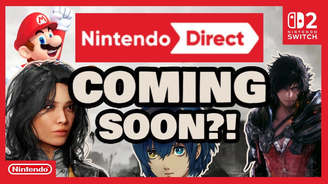 Nintendo Direct на следующей неделе: грандиозные игры для Switch 2 и новый Марио? #ff16 #e33 #res...