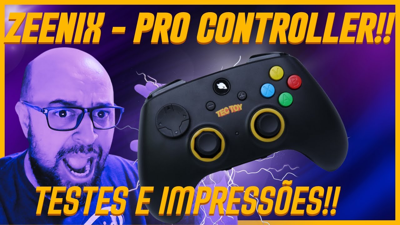 ZEENIX  PRO CONTROLLER TESTADO E APROVADO!! MELHOR PREÇO ATÉ AGORA
