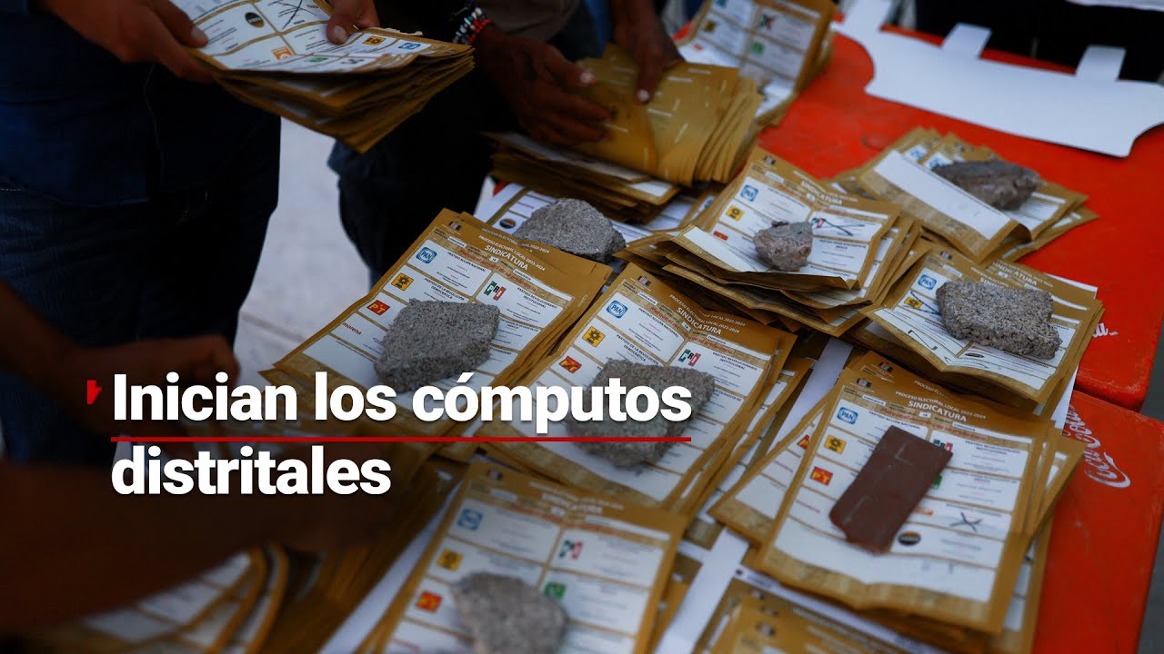 Arrancaron los c&oacute;mputos distritales | &iquest;Qu&eacute; significa y c&oacute;mo funciona este proceso?