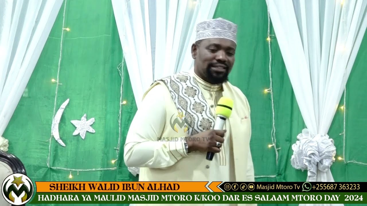 WAPINGA MAULID NI MACHAWA WA IBILISI | HAWATAKI WATU TUMSWALIE MTUME | HADHARA YA MTORO SHEIKH WALID