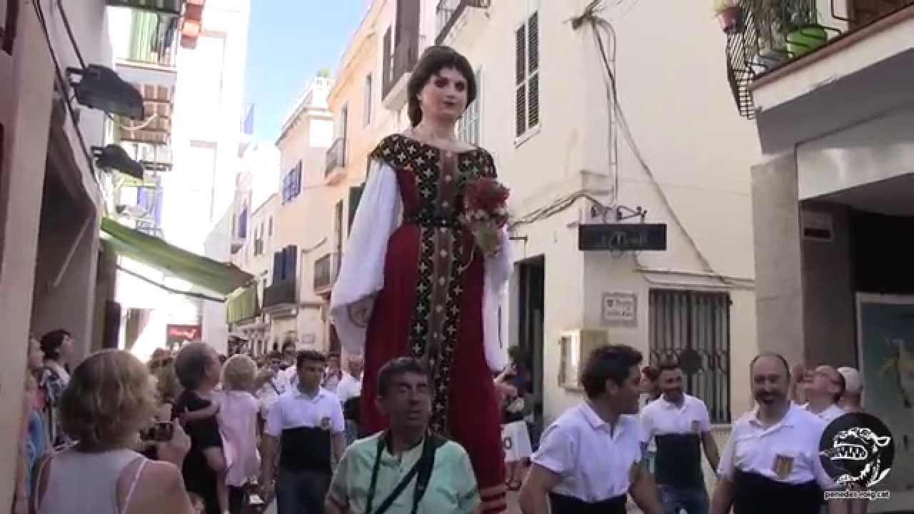 Corpus Sitges 2015 - 2 - Sortida dels Gegants