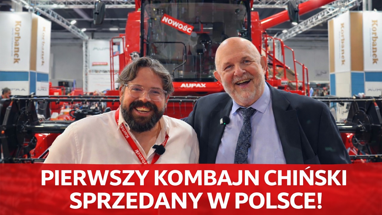 PRZEŁOM NA RYNKU: PIERWSZY CHIŃSKI KOMBAJN JUŻ SPRZEDANY