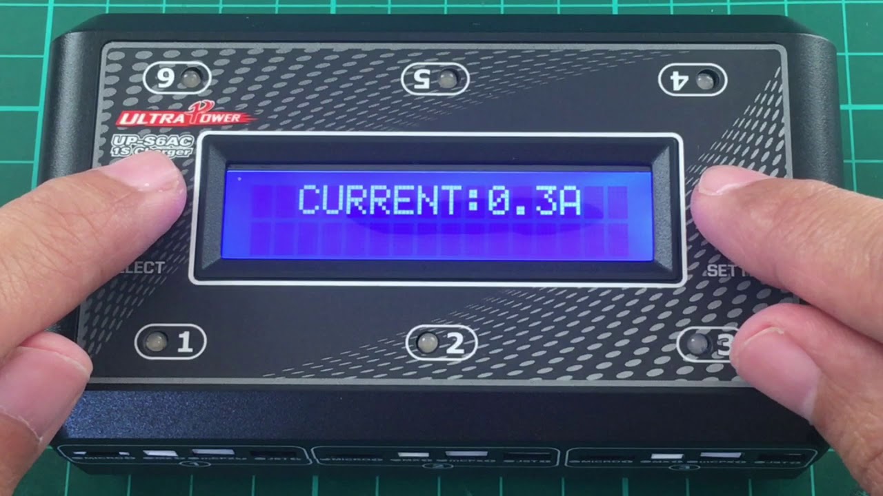 Ultra Power UP-S6AC Charger Unboxing and Setup