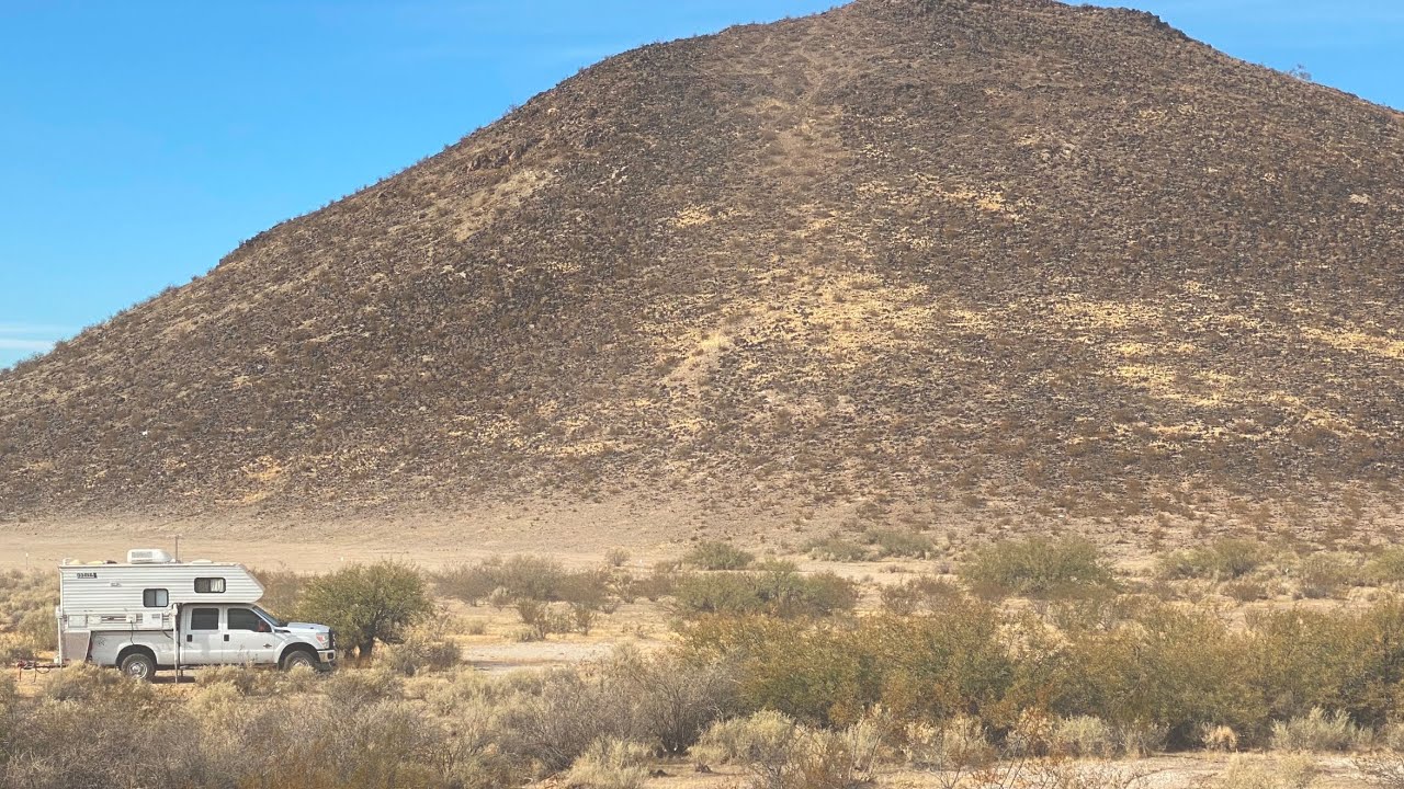 Robbins Butte Wildlife Area - Free BLM Desert Boondocking/Dispersed Camping - Buckeye Arizona
