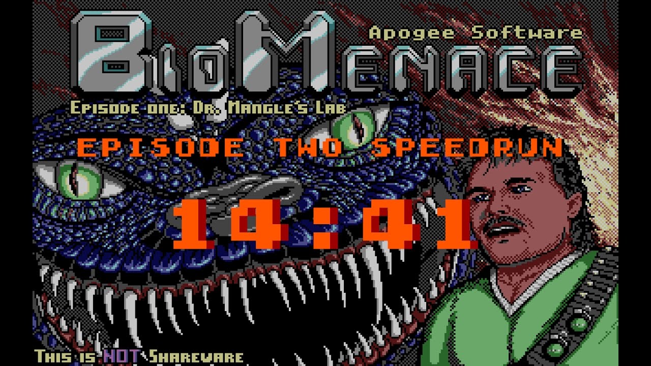 Bio Menace Episode Two Speedrun (100%) 14:41