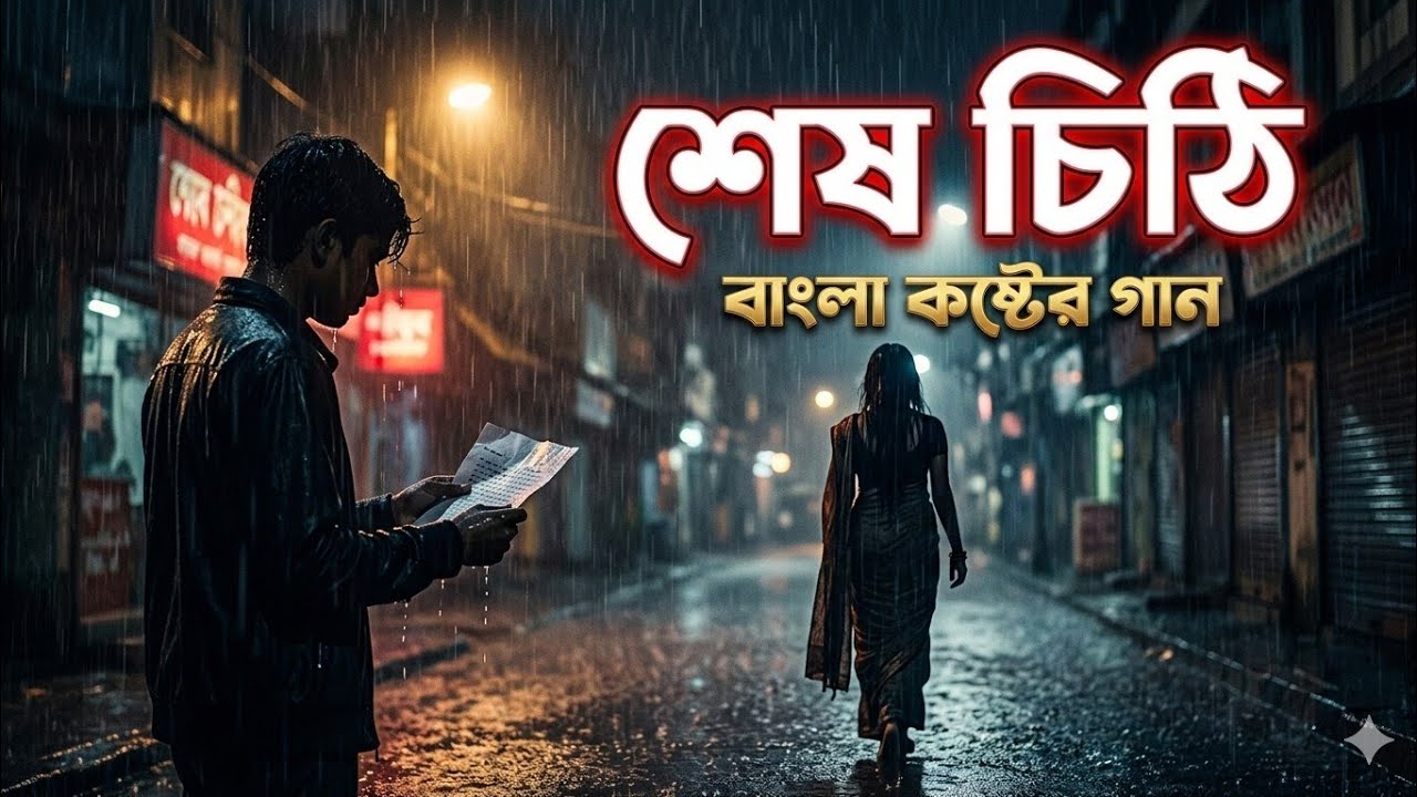 শেষ চিঠি 💔 | কলিজা কাঁপানো বাংলা কষ্টের গান | Official Music Video 2026