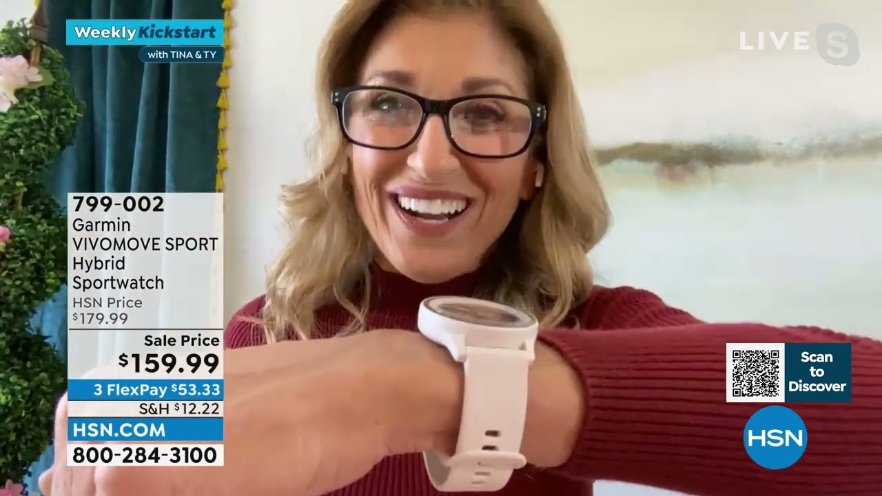 Garmin VIVOMOVE SPORT Hybrid Smartwatch