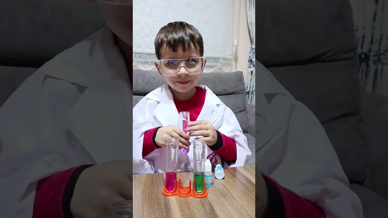 Evde kimya deneyleri (Mor lahana deneyi)