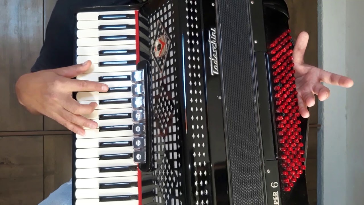Vídeo aula Acordeon Folha seca Amado Batista
