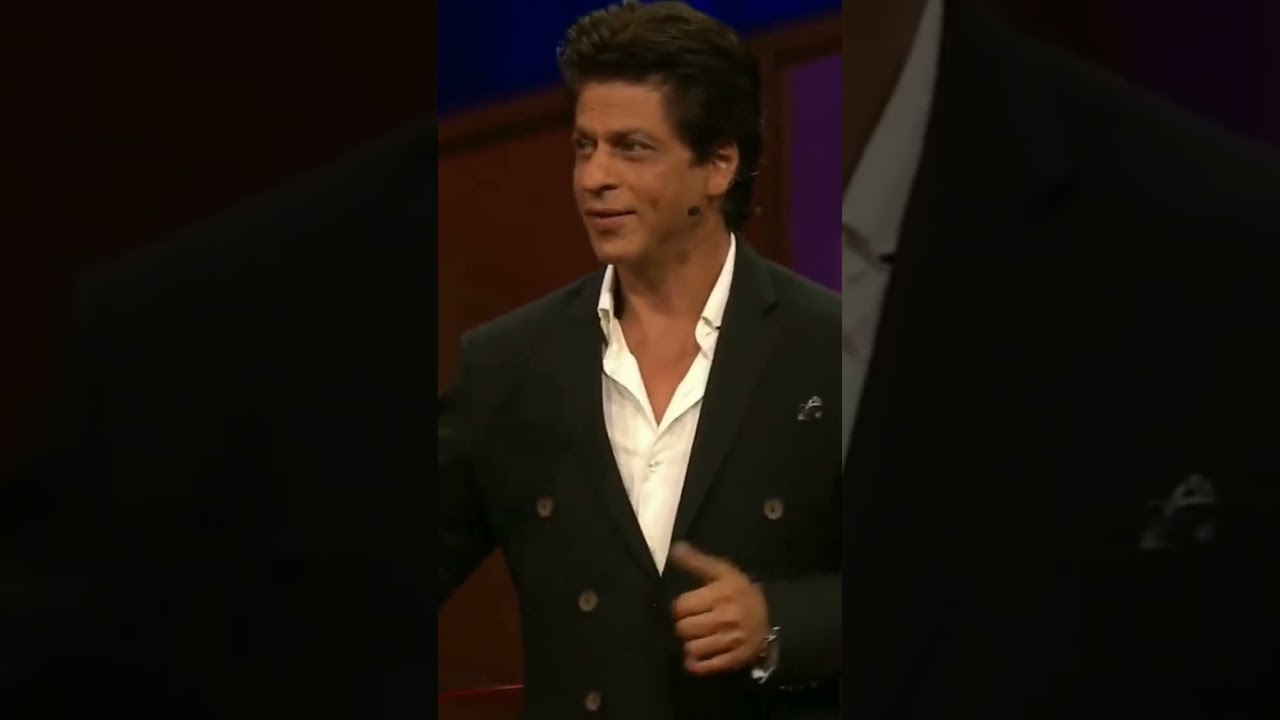 Shahrukh Khan witty introduction on TED Talk 🔥#shahrukhkhan #tedtalk #motivation