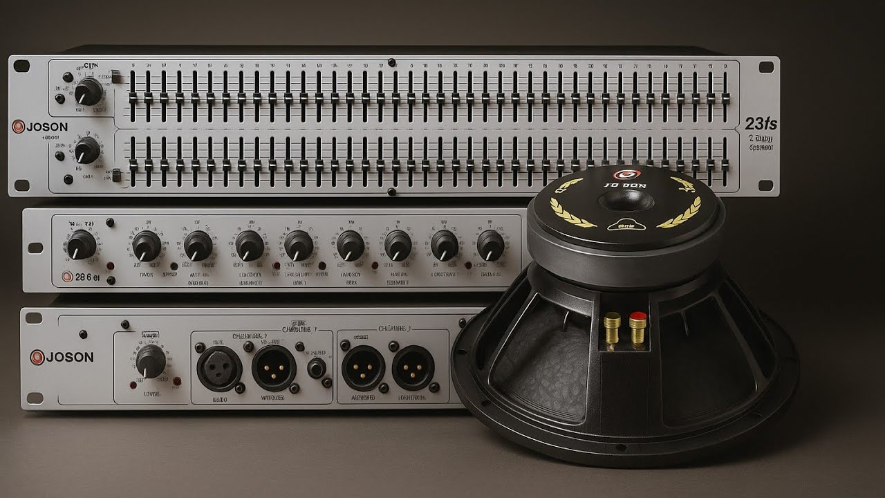 UNBOXING | Joson 231s Graphic Equalizer | Joson 234XS Crossover | Joson Stage 12