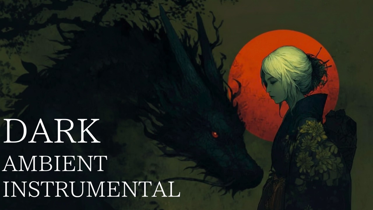 Dark Japanese Fantasy Music: The Dragon's Pact koto shakuhachi |黒竜