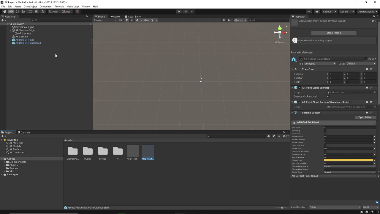 DES241 Getting Started with AR Foundation for Unity
