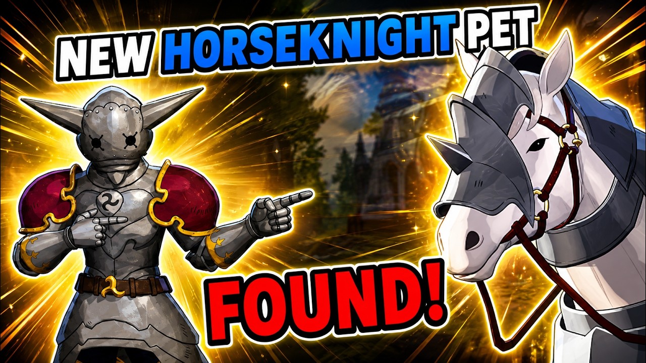 NEW HORSEKNIGHT (ROYAL STEED) PET FOUND! - Seven Deadly Sins: Origin