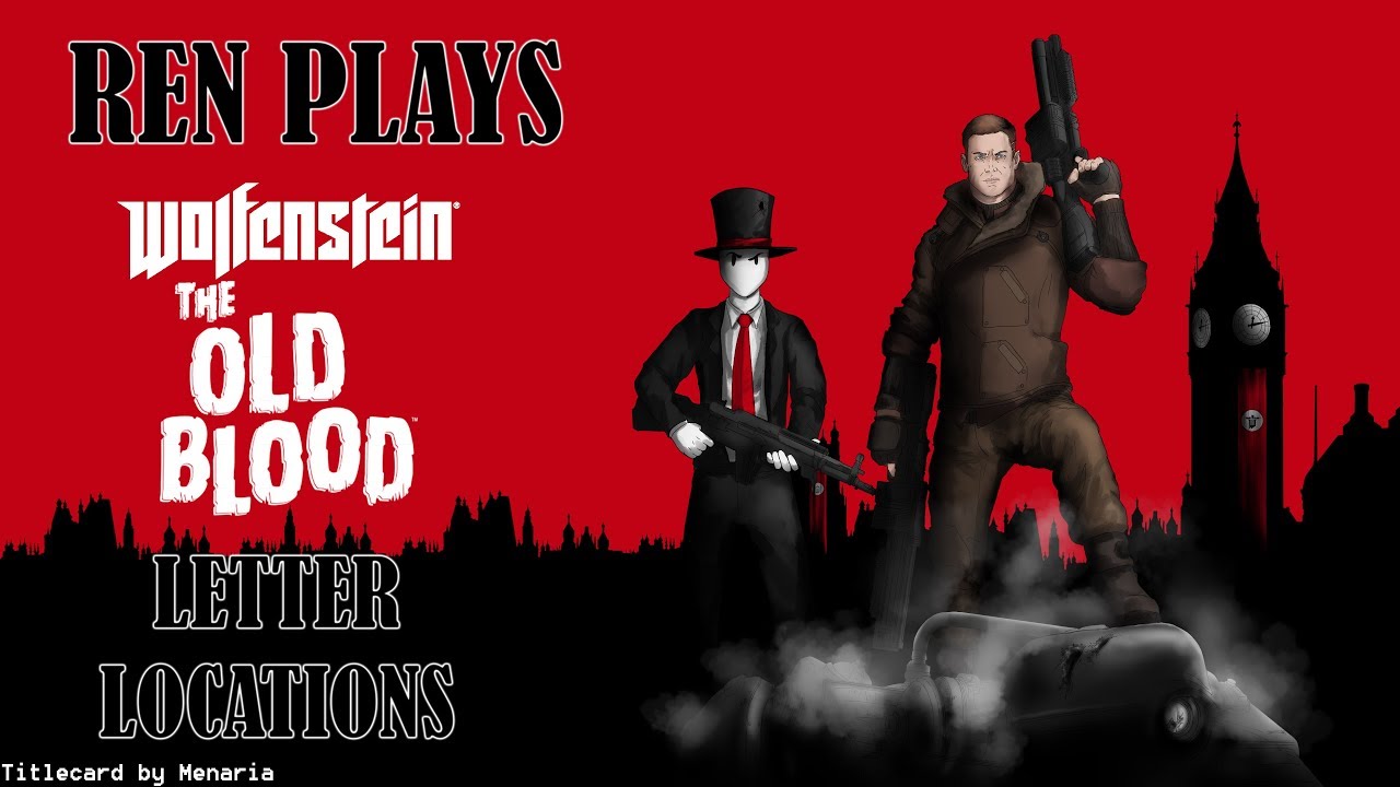 Let's Play Wolfenstein: The Old Blood, Letters Locations Guide