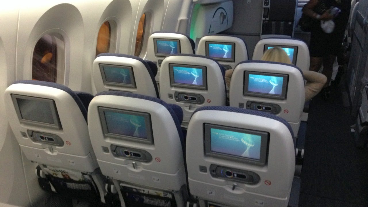 Inside British Airways Boeing 787 Dreamliner