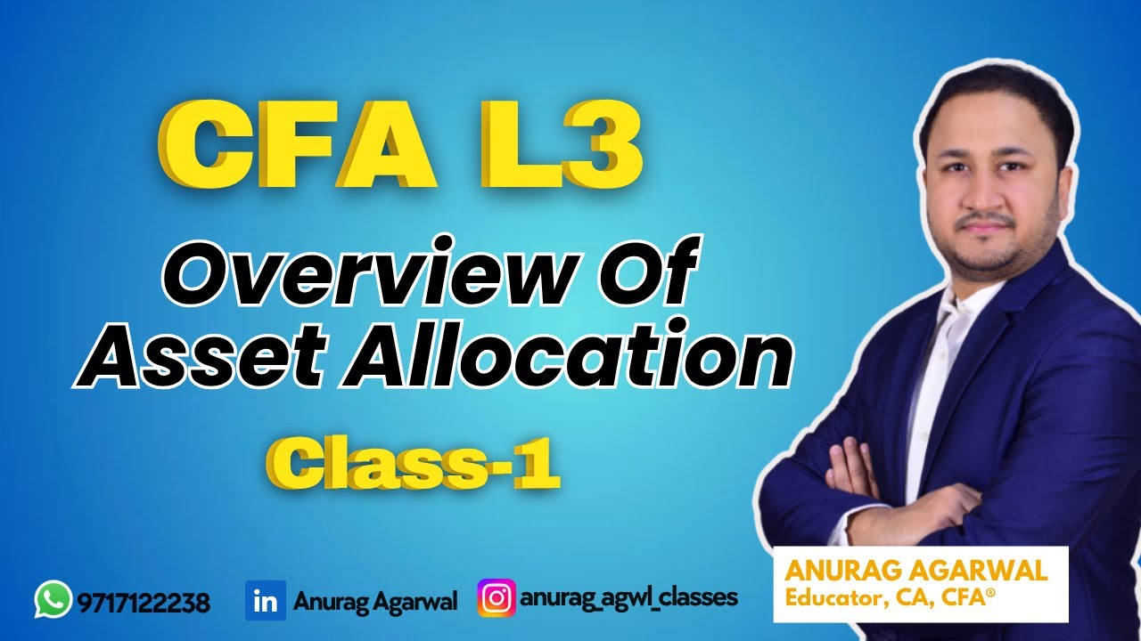 CFA L3 Overview of Asset Allocation Lec-1