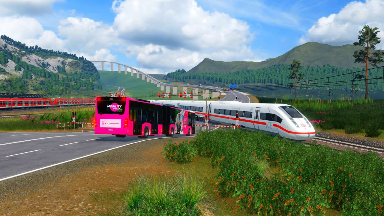 Transport Fever 2: Der Bahnübergang Teil 1101