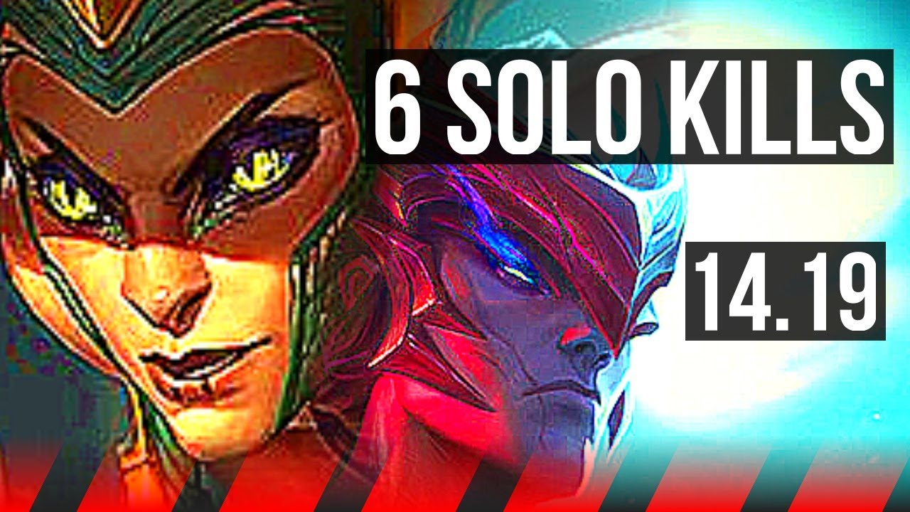 CASSIOPEIA vs YONE (TOP) | 6 solo kills, Godlike, 500+ games | EUW Master | 14.19