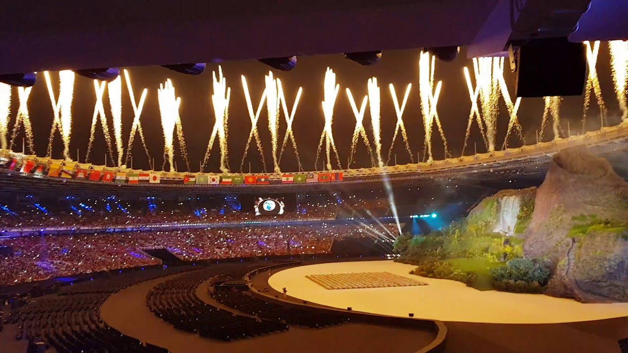 Asian Games 2018 Jakarta - Palembang Opening Ceremony (Audience View)