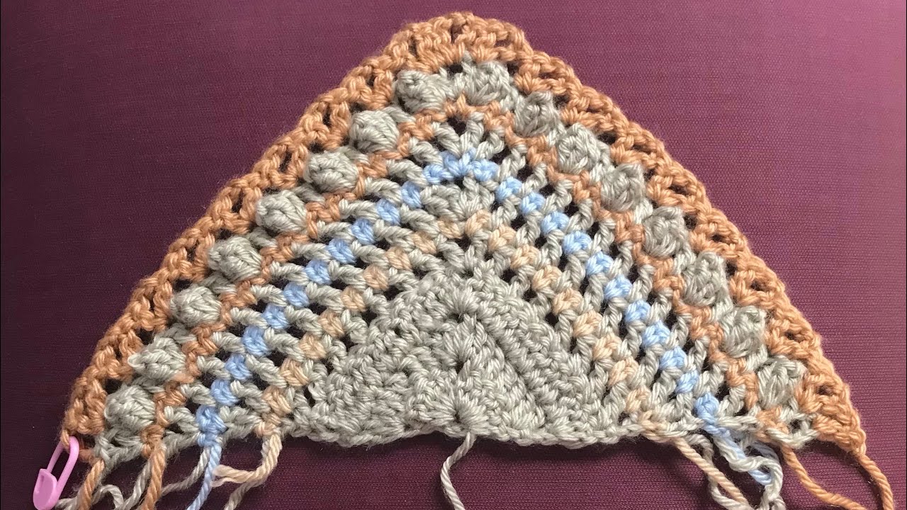 LOST IN TIME CROCHET SHAWL~row 7-11