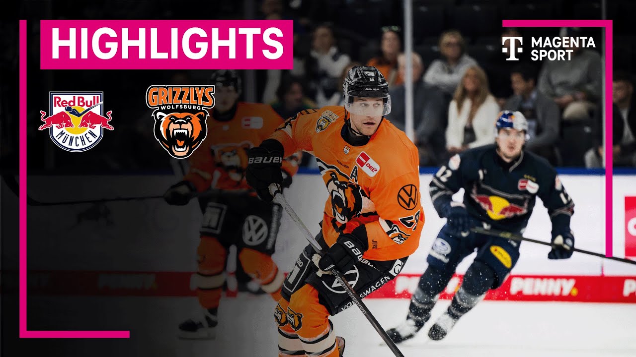 EHC Red Bull München - Grizzlys Wolfsburg | PENNY DEL | MAGENTA SPORT