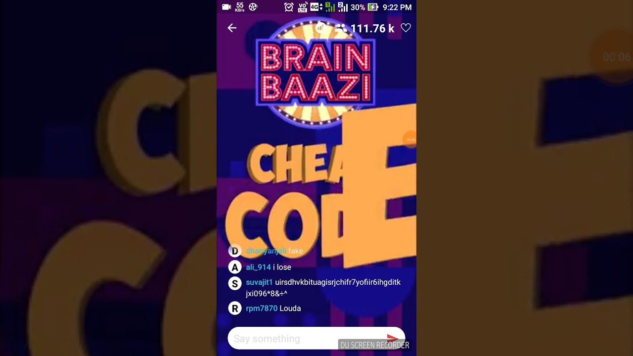 BRAIN BAAZI CHEAT CODE FOR 3RD APRIL 9:00 PM | NIGHT & WIN 1 LAKH | CHEAT CODE