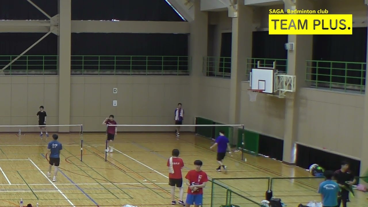2023.6.18　岡本仁誠(宮島醤油)・黒木翔太(TEAM PLUS.)　TEAM PLUS.CUP第28回シングルスランキングサーキット大会