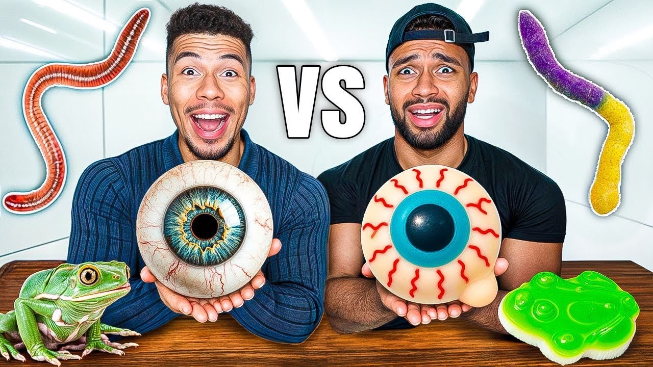 GUMMI VS ECHTES ESSEN ULTIMATE 2 !!!