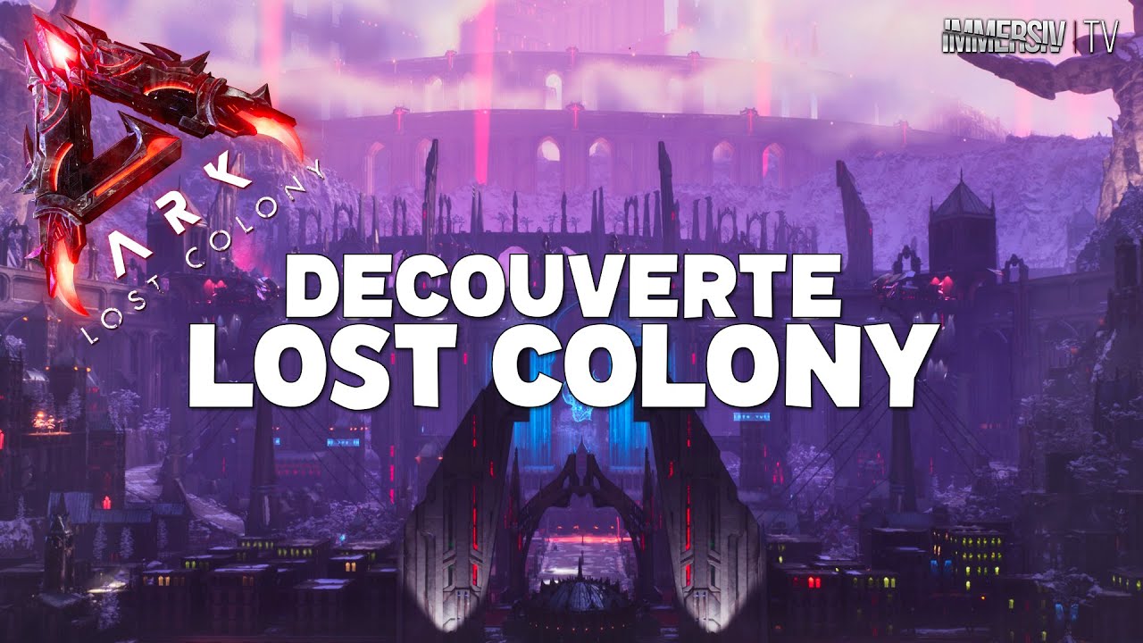 Mes Premiers Pas sur ARK LOST COLONY - J'ai Rencontré Mon NEMESIS 😱