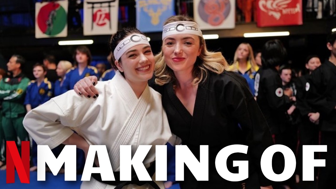 Making Of COBRA KAI Season 6 Part 3 - Best Of Behind The Scenes, Funny Cast Moments & Fight Training