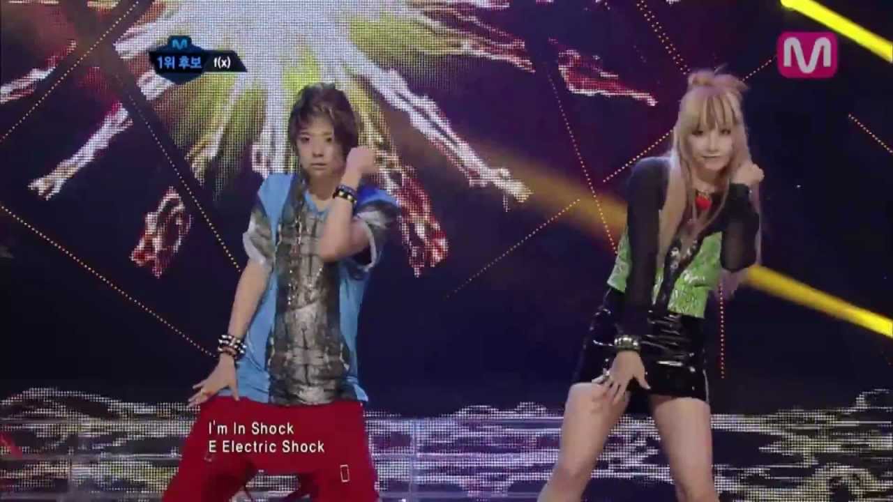 f(x)_Electric Shock(Electric Shock by f(x) @Mcountdown 2012.06.21)