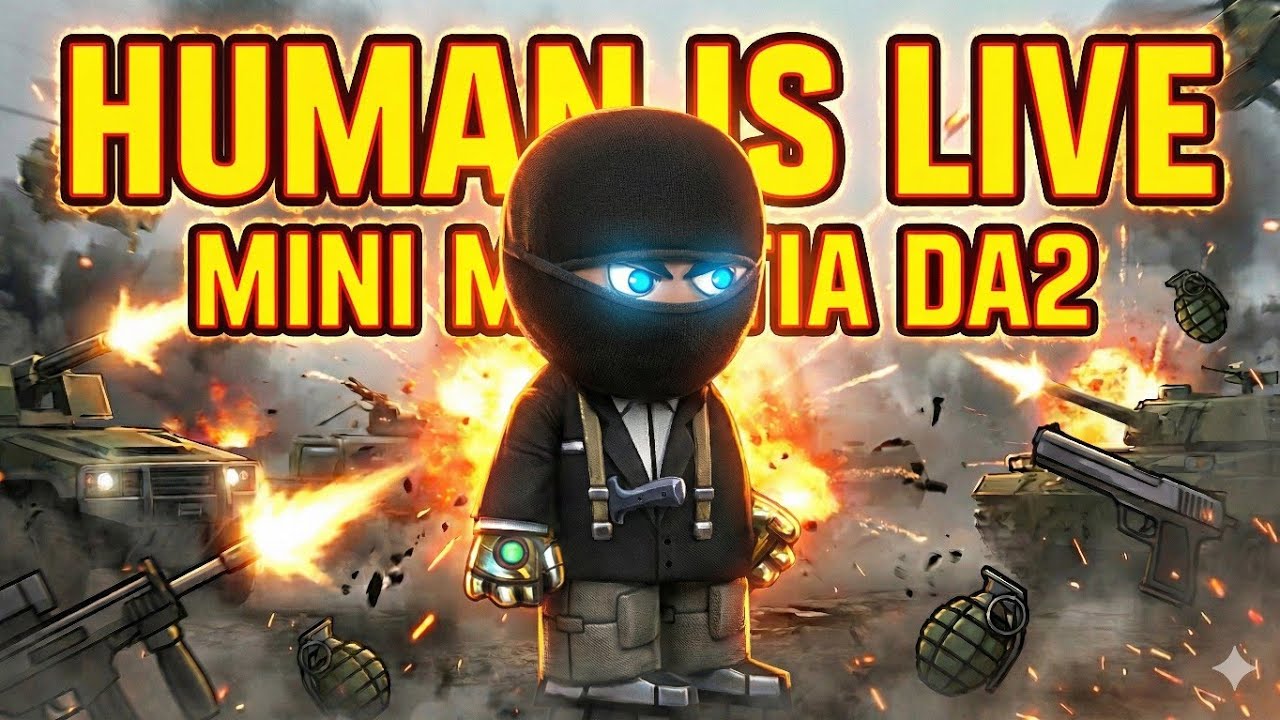 Mini Militia Live Stream 🔥| The Human Gaming #live