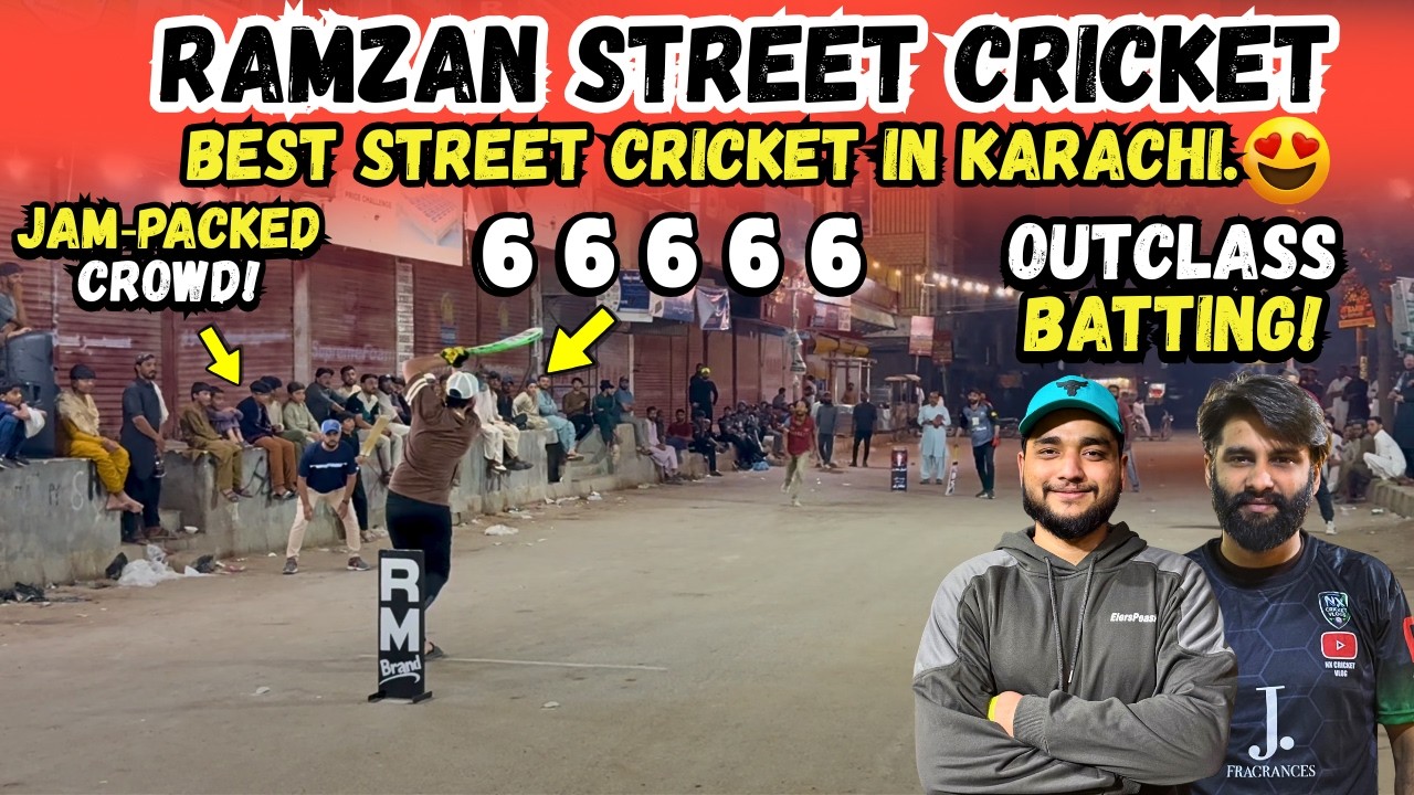 Street Cricket Karachi 2026 🔥😍  Hassaan & Ahmed Pasha’s Best Batting Moments