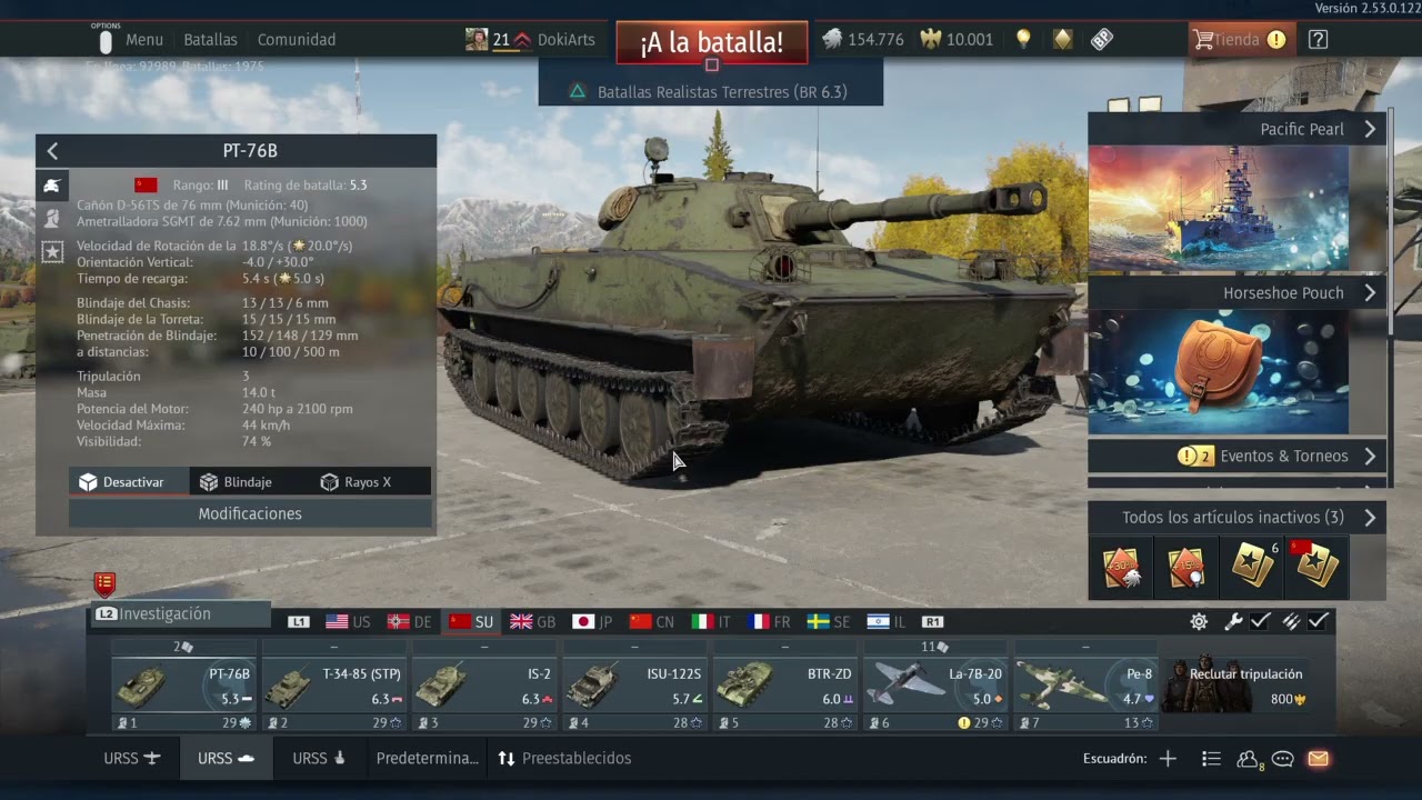 War Thunder Russia Grinding (Marzo - 13) Dia 48