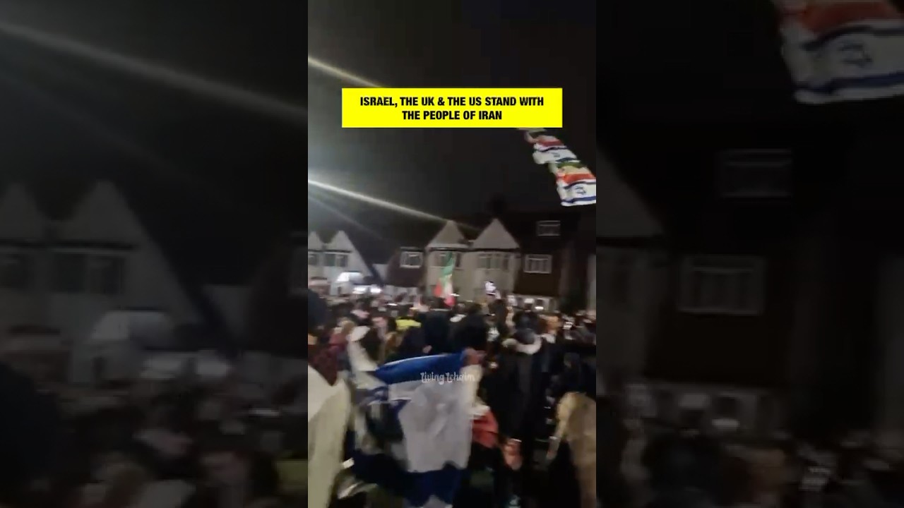 The UK Celebrating the Fall of the Iranian Regime!