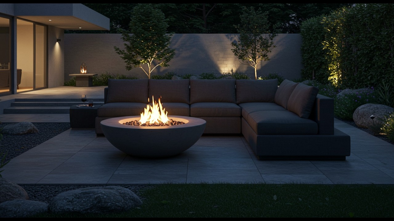 Cozy Outdoor Fire Pit & Lounge Ideas That Blend Rustic Charm with Modern Comfort!
