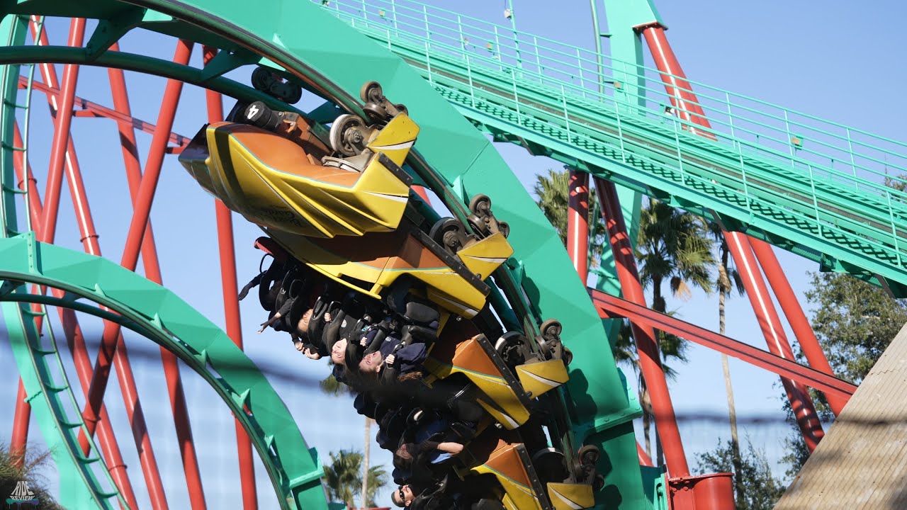 Kumba - Busch Gardens Tampa Bay - Bolliger & Mabillard (B&M) - Sitting Coaster - Offride - 2021