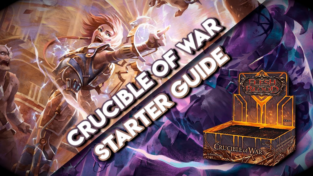Flesh and Blood TCG Crucible of War Starter Guide