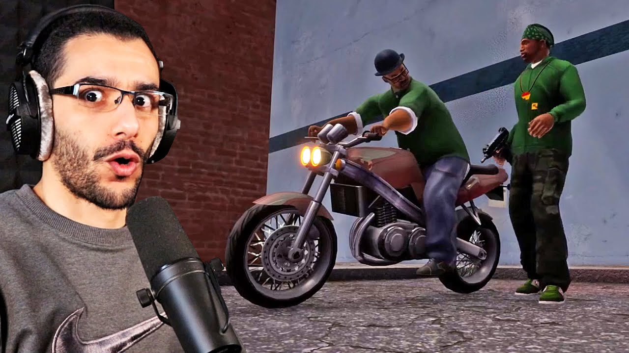 قراند سان أندرياس النسخة النهائية : ملاحقة القطار اللعين | GTA SA Definitive Edition #6